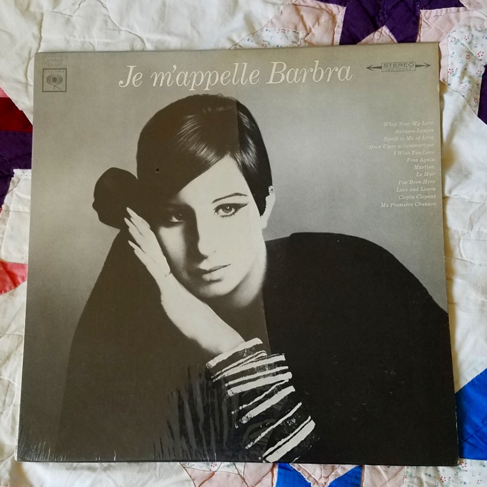 1966 Barbra Streisand "Je M' Appelle Barbra" Vinyl Record